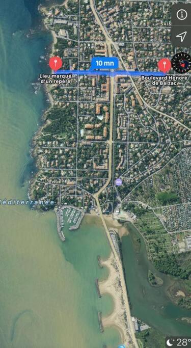 F2/4 Pers Plage-Commerces A Pieds-Parking Prive Saint Aygulf Zewnętrze zdjęcie