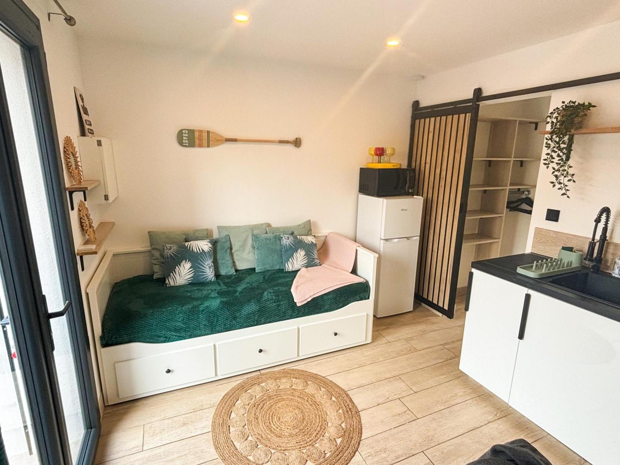 F2/4 Pers Plage-Commerces A Pieds-Parking Prive Saint Aygulf Zewnętrze zdjęcie